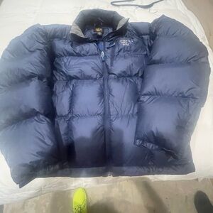 MOUNTAIN HARDWEAR SUBZERO 650 DOWN JACKET WAIST CINCH/WRIST MENS XLPTP 26 EUC